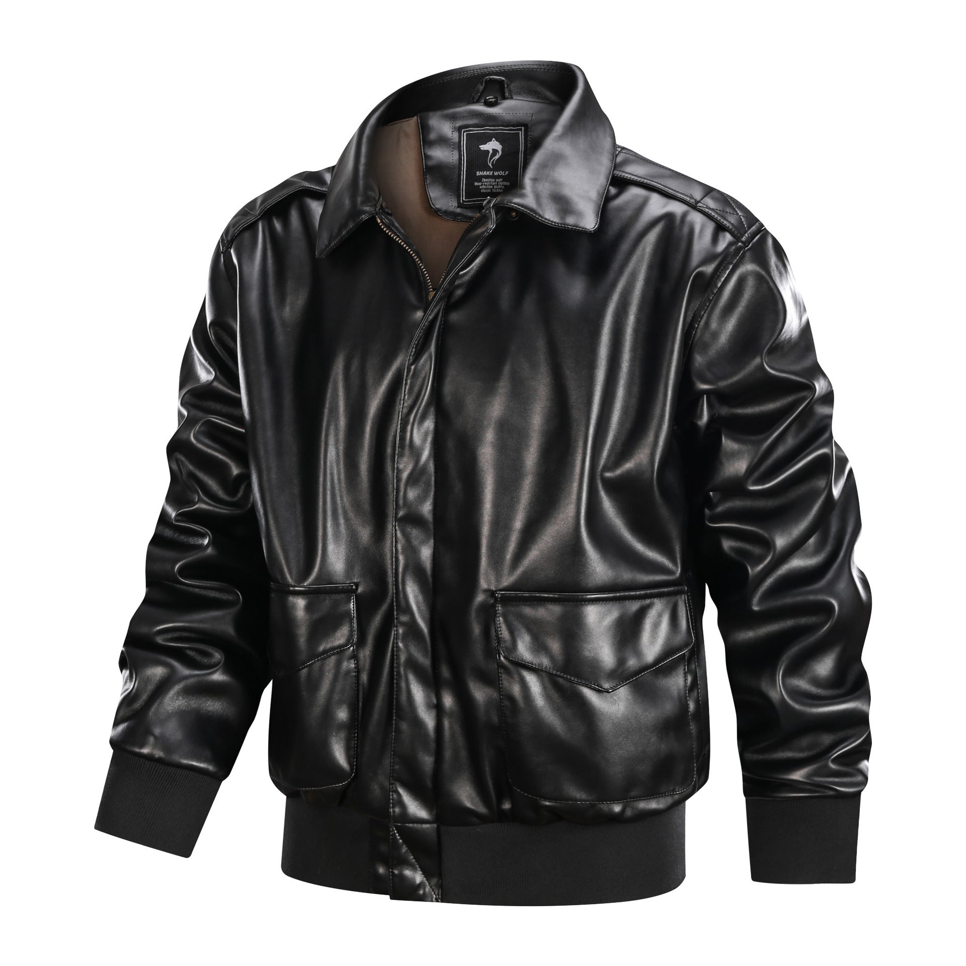 Bowen Vintage Lederjacke - Lederjacken - Schwarz - Müller Mode
