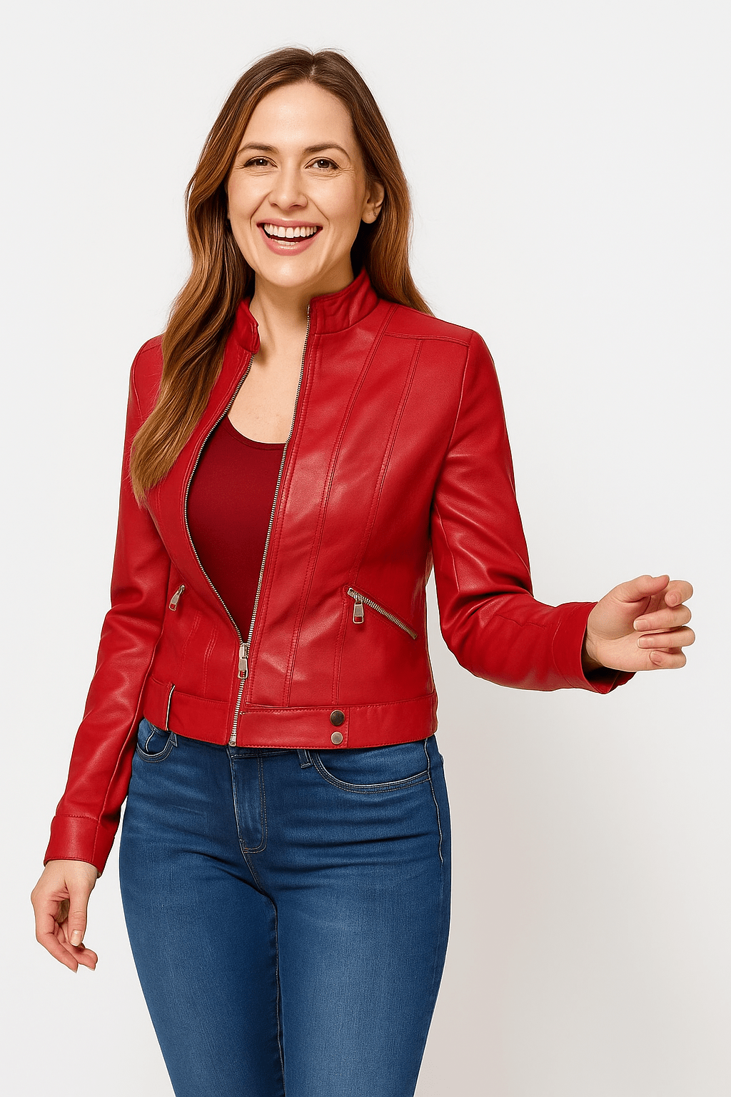 Mille Tailored-Lederjacke