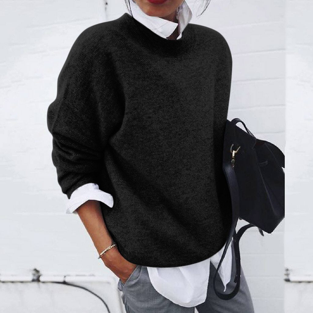 Mille Weicher Strickpullover