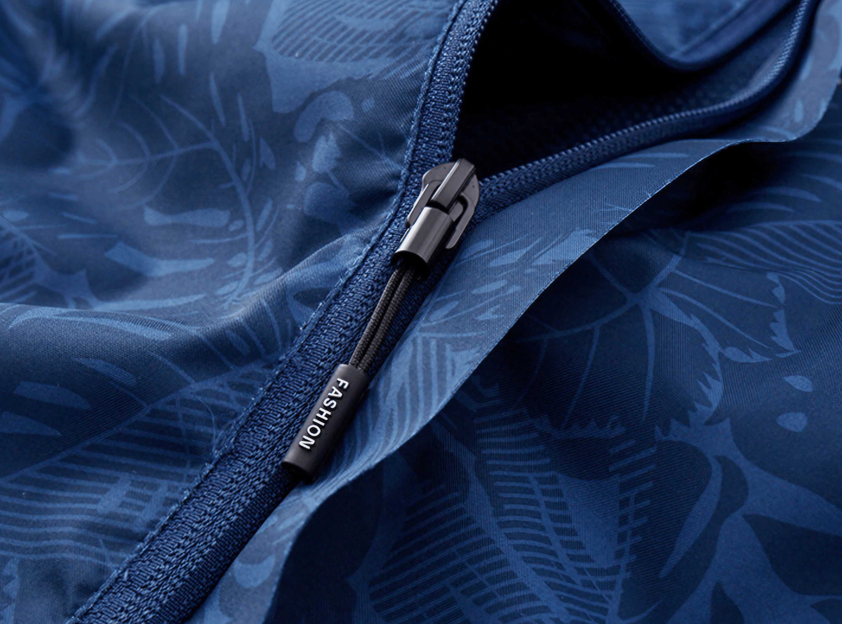 Sanne Bedruckte Outdoor-Jacke mit Kapuze