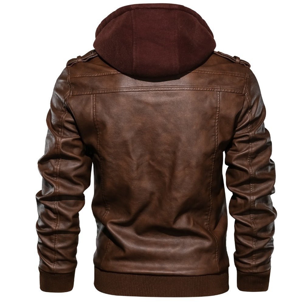 Zander Biker-Jacke mit Kapuze