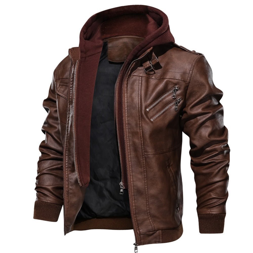 Zander Biker-Jacke mit Kapuze